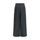 Giorgio Armani Gray Linen Casual Pants