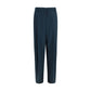 Giorgio Armani Blue Silk Casual Pants