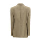 Giorgio Armani Brown Linen Coat