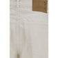 Haikure White Cotton Relaxed Fit Jeans