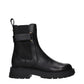 Versace Black Leather Ankle Boots