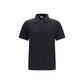Burberry Blue Cotton Polo Shirt