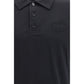 Burberry Blue Cotton Polo Shirt
