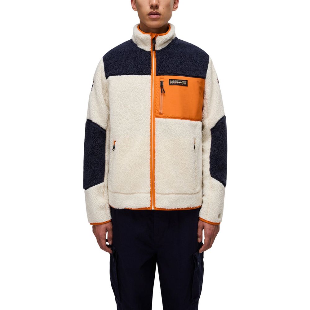 Napapijri Orange Polyester Sweatshirt