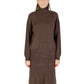 Liu Jo Brown Viscose Sweatshirt