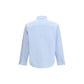 Ami Paris Blue Cotton Dress Shirt