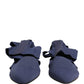 Dolce & Gabbana Blue Cotton Ankle Boots Shoes