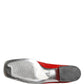 Dolce & Gabbana Red Patent Leather Moccasin Slip On Shoes