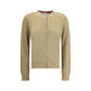 Burberry Brown Wool Oves Aries Cardigan