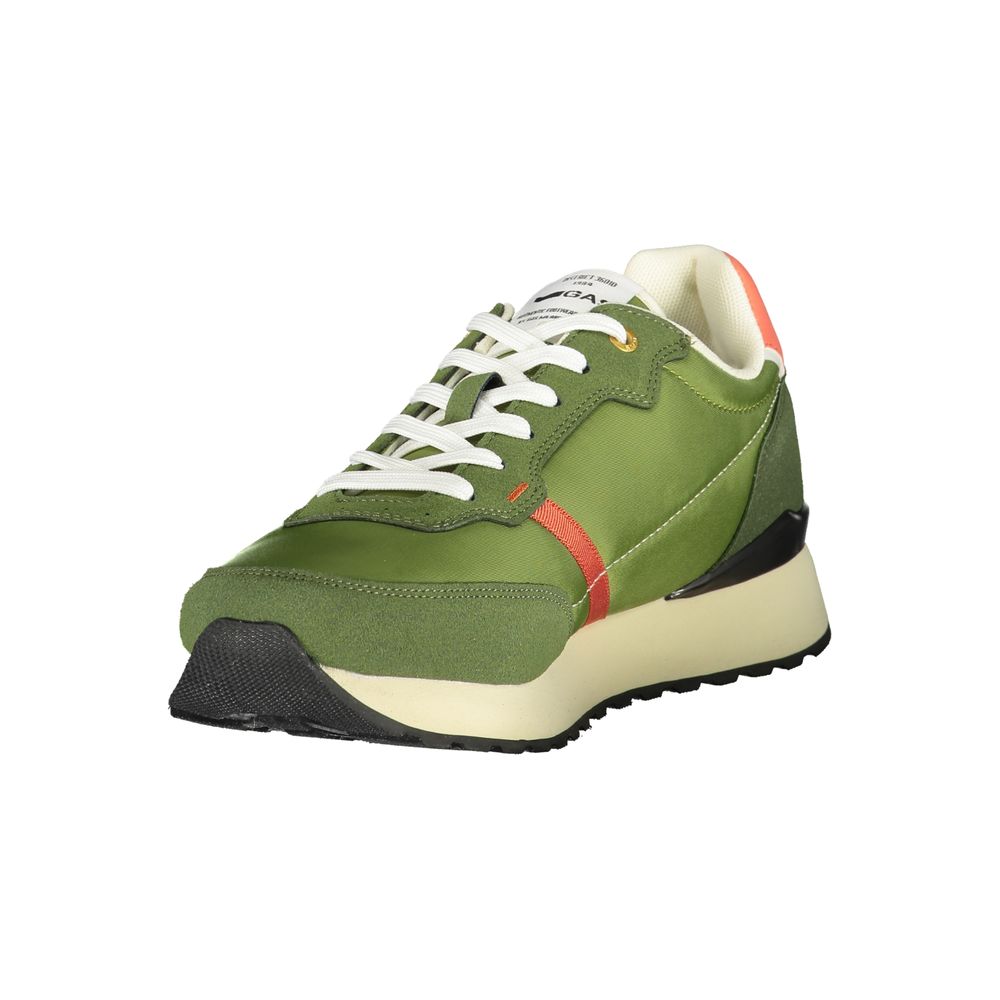 Gas Verde Polyurethane Men Sneaker