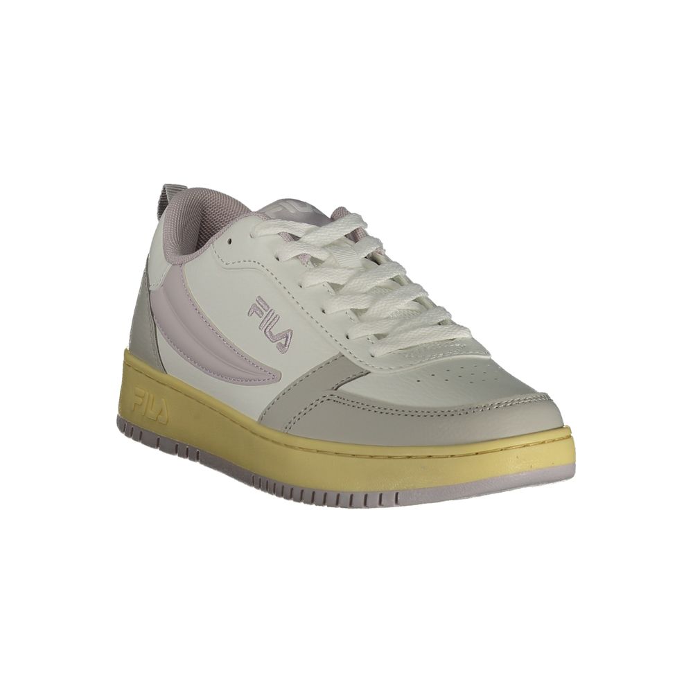 Fila Bianco Polyurethane Women Sneaker