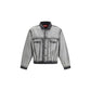Diesel Gray Cotton Denim Jacket
