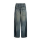 Maison Mihara Yasuhiro Blue Cotton Relaxed Fit Jeans