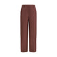 Brunello Cucinelli Brown Linen Casual Pants