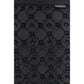 Marine Serre Black Recycled Polyamide Midi Skirt