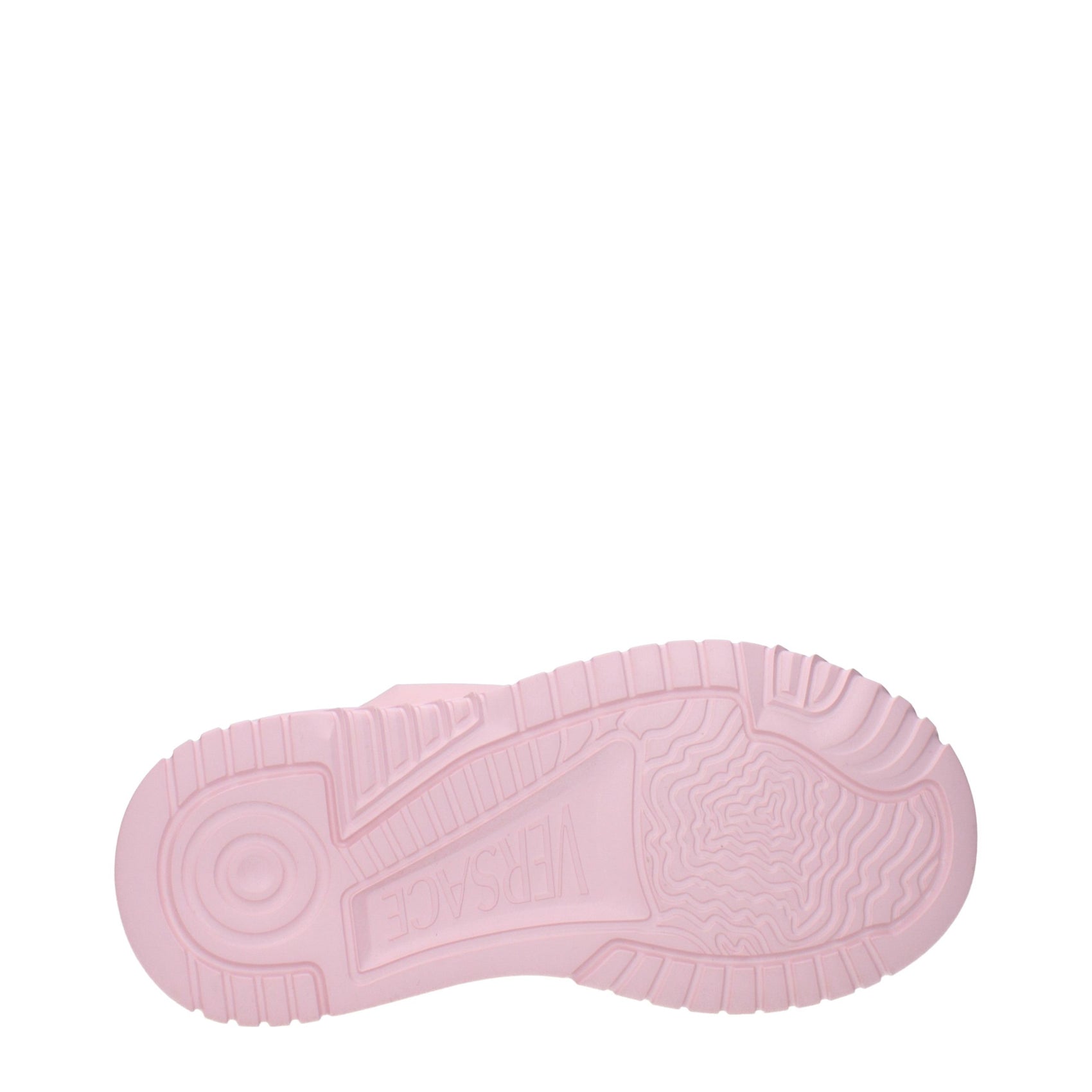Versace Pink Leather Chunky Sneakers