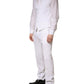 Dolce & Gabbana White SARTORIA Linen 2 Piece Men Formal Suit