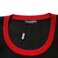 Dolce & Gabbana Black Crew Neck Sleeveless Men Knit Vest T-shirt