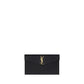 Saint Laurent Black Calf Leather Bos Taurus Accessories