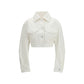 Givenchy White Cotton Denim Jacket