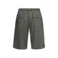Dolce & Gabbana Gray Cotton Bermuda Shorts
