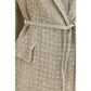 Brunello Cucinelli Beige Silk Coat