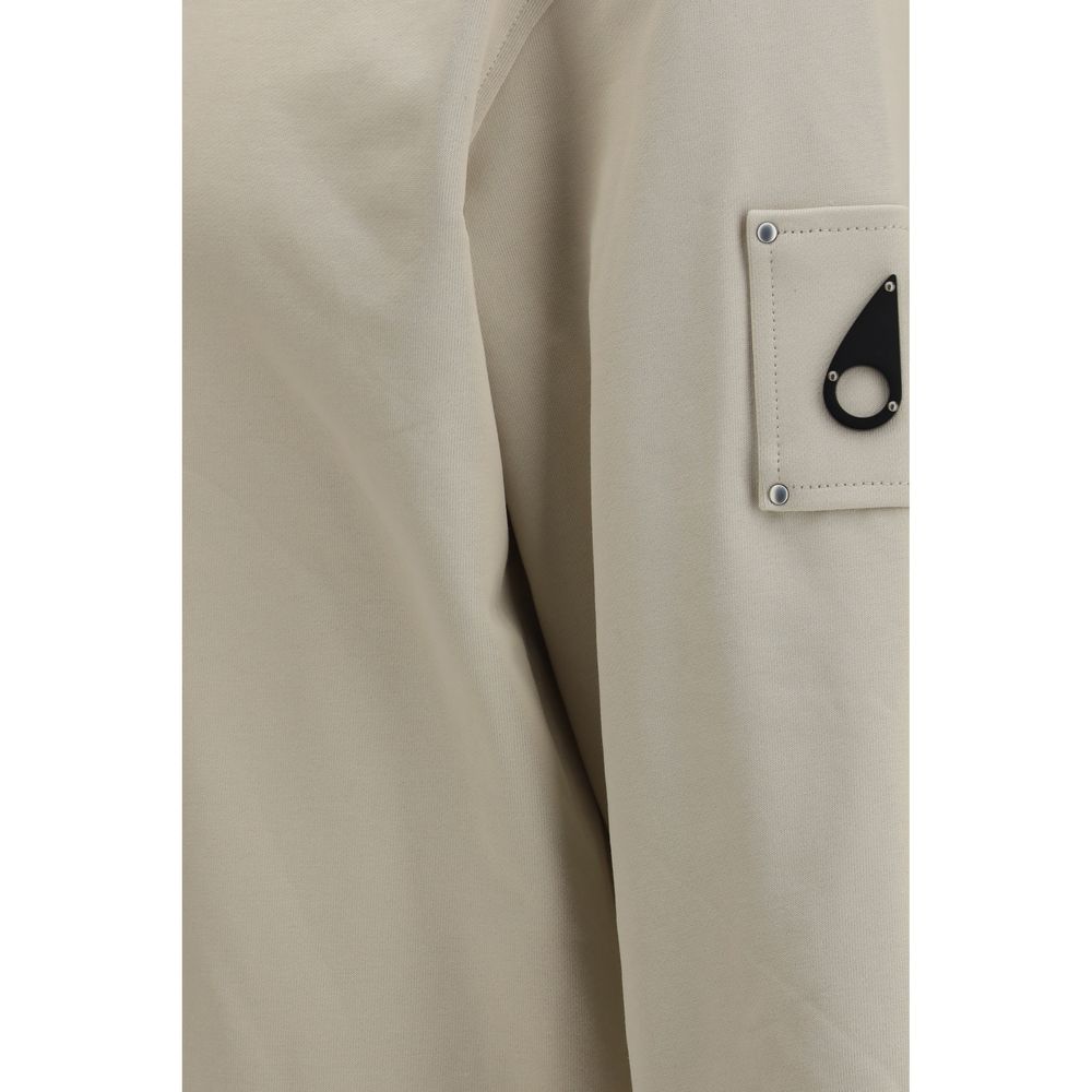 Moose Knuckles Beige Cotton Sweatshirt