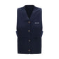 Miu Miu Blue Cashmere Sleeveles Sweater