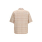 Sunflower Orange Cotton Pattern Shirt