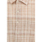 Sunflower Orange Cotton Pattern Shirt