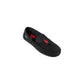 Ralph Lauren Black Faux Fur Slippers