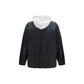 Balenciaga Black Polyester Bomber