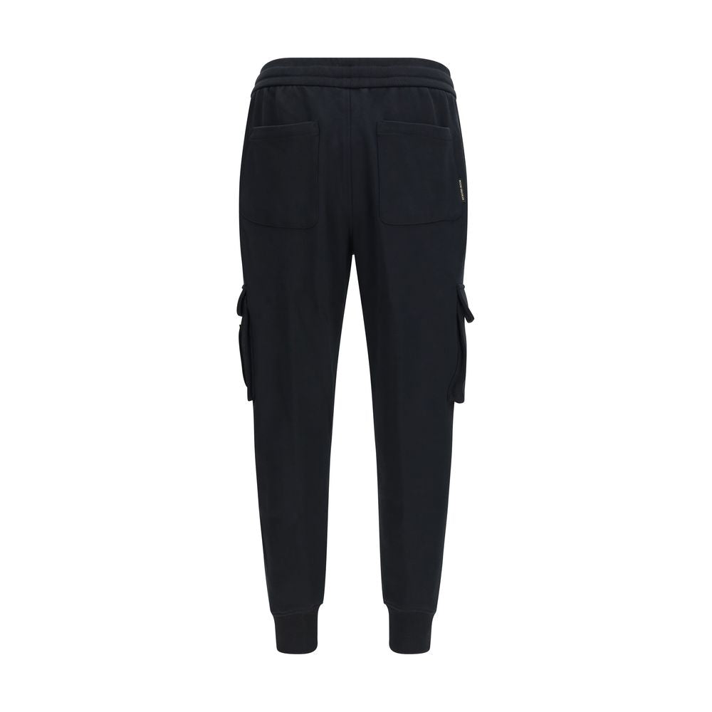 Moose Knuckles Black Cotton Casual Pants