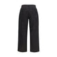 Represent Black Cotton Casual Pants