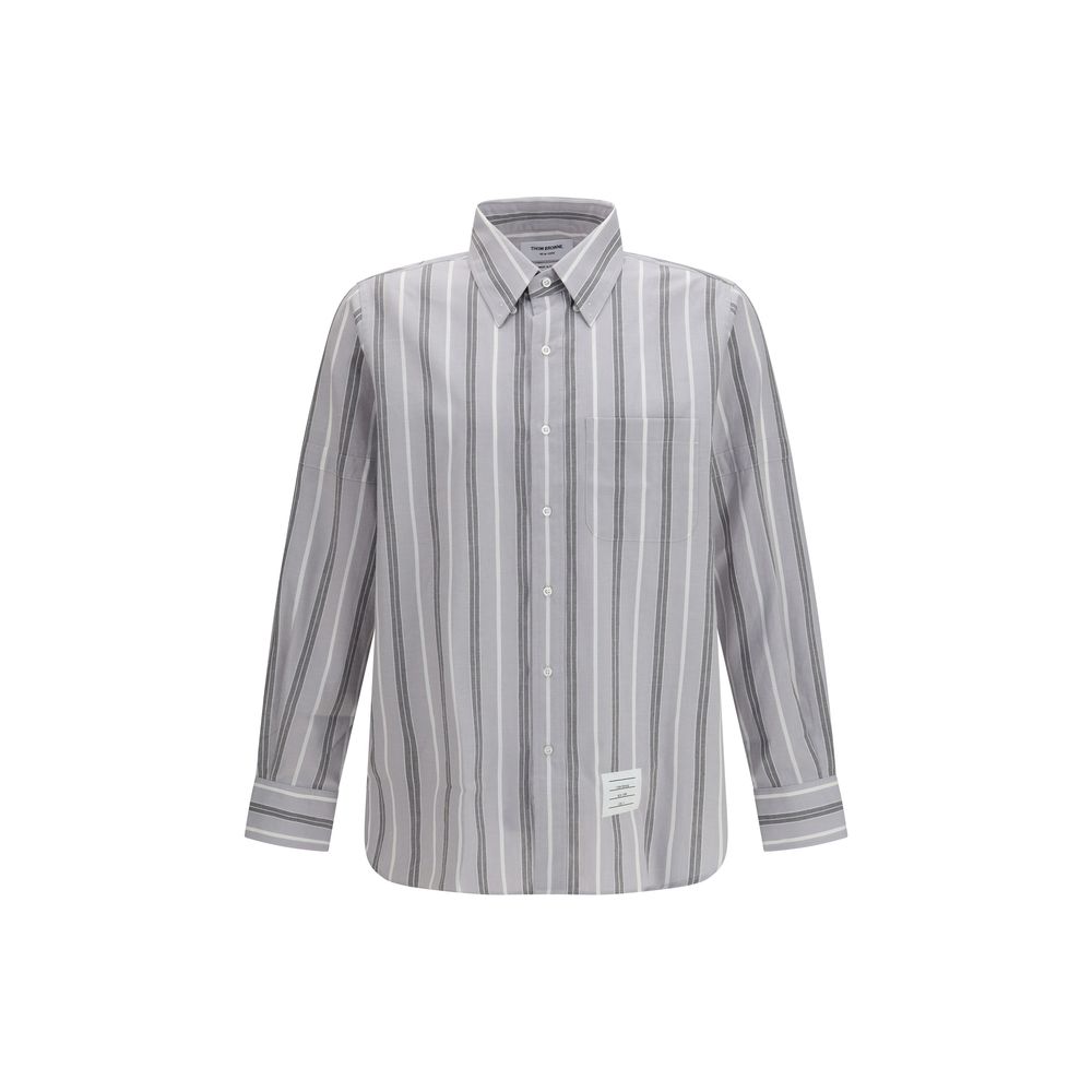 Thom Browne Gray Cotton Shirt