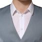 Dolce & Gabbana Gray Wool Single Breasted Men Waistcoat Vest