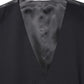 Dolce & Gabbana Black Wool Single Breasted Waistcoat Vest