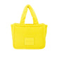 Marc Jacobs The Monogram Terry Tote Small Golden Kiwi Shoulder Bag Purse