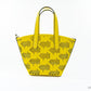 Michael Kors Kimber Small Daffodil Leather 2-In-1 Zip Tote Messenger Bag Purse