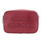 Marc Jacobs Flash Pomegranate Smooth Leather Embossed Camera Crossbody Bag Purse