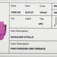 Versace La Medusa Pink Leather Shoulder Crossbody Bag Purse