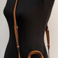 MCM Half Moon Mini Round Top Tote Crossbody Bag
