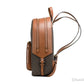 Michael Kors Jaycee Large Brown Signature PVC Shoulder Backpack Bookbag