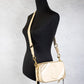 Marc Jacobs The Moto Shot 21 Curds Leather Camera Crossbody Purse Bag