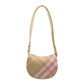 Burberry Mini Check Rocking Horse Crossbody Bag Purse
