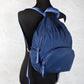 Kate Spade Arya Medium Nylon Nightcap Blue Packable Backpack BookBag Bag
