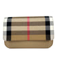 Burberry Small Leather Madison Crossbody Check Bag