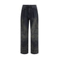 R13 Black Cotton Jeans Denim