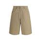 Moschino Beige Cotton Bermuda Shorts