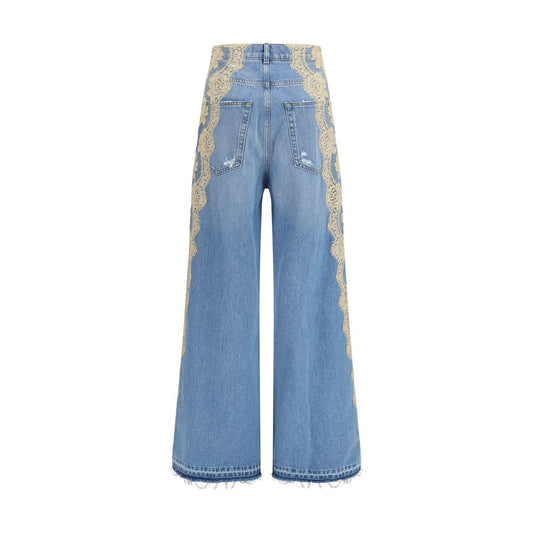 Dolce & Gabbana Blue Cotton Jeans Denim